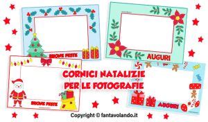 Cornici Per Le Fotografie Di Natale Fantavolando