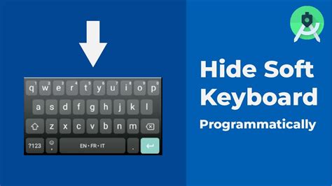 Hide Soft Keyboard Programmatically In Android Studio Tutorial Kotlin