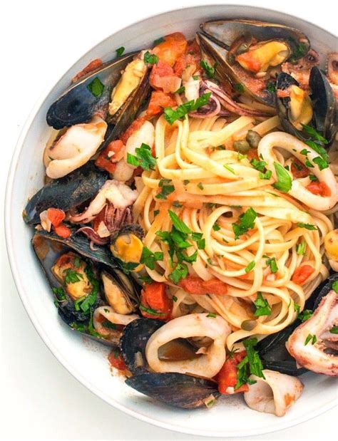 Italian Seafood Pasta With Mussels Calamari Artofit