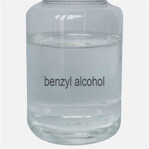 High Quality Colorless Liquid Perfume Fixative Benzyl Alcohol Cas