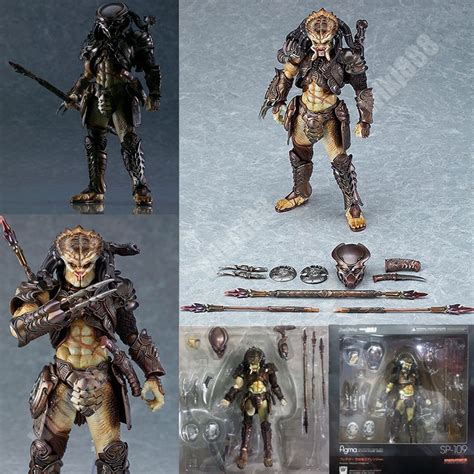 Figma Aliens vs predador Figura De Acción SP 109 Predator 108 Aliens