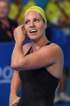 Emily Seebohm Australia Reacts After Winning Editorial Stock Photo