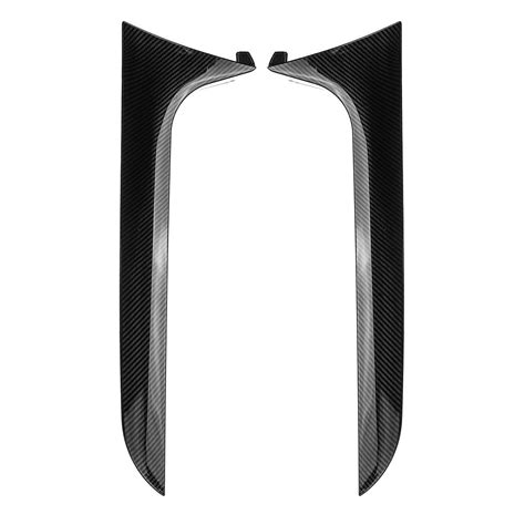 Carbon Black Car Rear Window Side Spoiler Wing Canard Canards Splitter