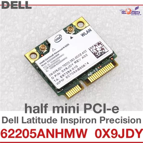 Carte Wi Fi Wlan Sans Fil Carte R Seau Pour Dell Mini X Jdy Anhmw