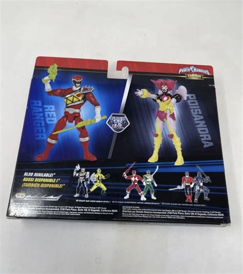 Power Rangers Dino Charge And Poisandra Villain Mega Collection Nib Good Vs Evil Ebay