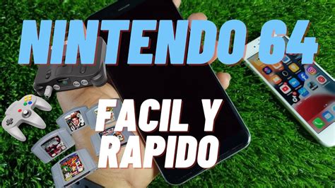 COMO JUGAR NINTENDO 64 EN IPHONE FACIL Y RAPIDO YouTube