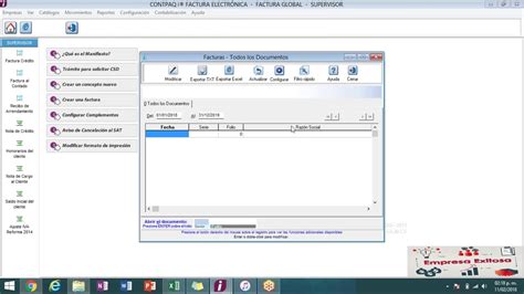 Facturación Global en CONTPAQi Factura electrónica YouTube