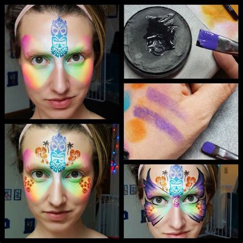 Pin By Noelle Perry On My Facepaint Face Painting Carnival Face