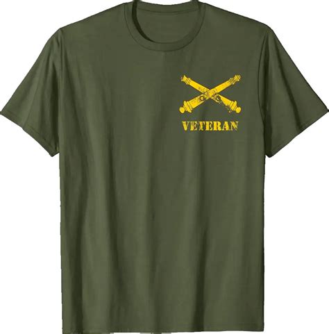 US Army Field Artillery Veteran FA 13 Bravo 13B Vintage T Shirt