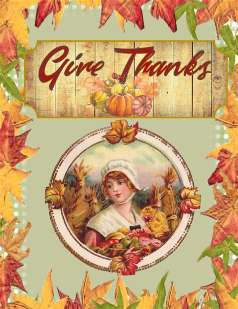 Vintage Pilgrim Thanksgiving Art Free Stock Photo - Public Domain Pictures