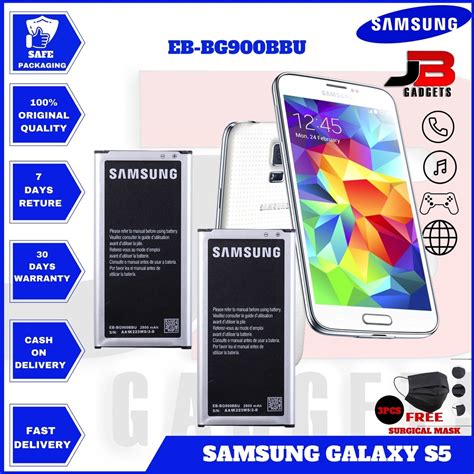 แบตเตอรี่ Samsung Galaxy S5 รุ่น Eb Bg900bbu 2800mah Shopee Thailand