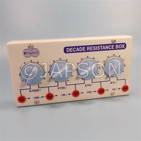 Decade Resistance Box Electrical And Electronics Physics Lab Products