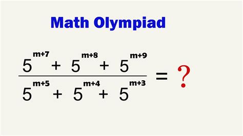 Math Olympiad A Nice Exponential Problem Vijay Maths Youtube