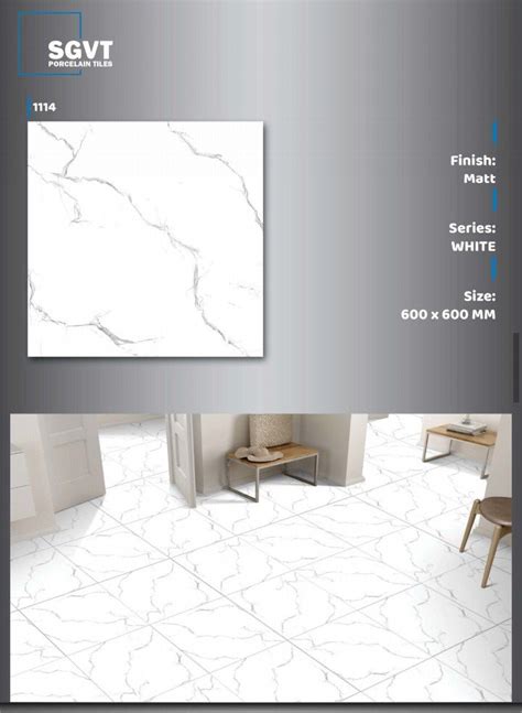 Matte Porcelain Floor Tiles 600x600 Mm, 2x2 Feet(600x600 mm) at Rs 285 ...