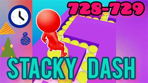 Stacky Dash All Levels Gameplay Androidios Hard Level 728 729