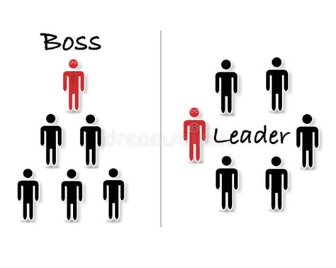 Boss Vs Leader Stock Illustrations – 146 Boss Vs Leader Stock ...