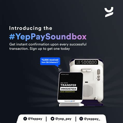 yeppaysoundbox paymentgateway yeppay yep