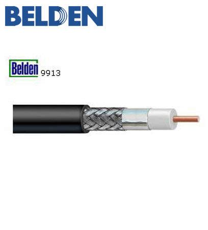 Belden 9913 RG 8 Coaxial Cable For Mobile Base And Aerial Antennas Per