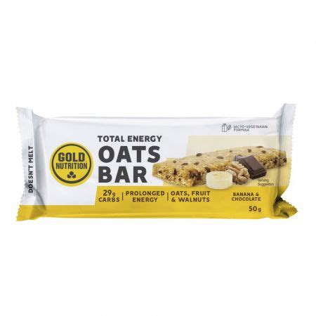 Baton Energizant Cu Banana Si Ciocolata Total Energy Oats Farmacia