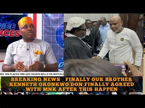 BREAKING NEWS FINALLY OUR BROTHER KENNETH OKONKWO DON FINALLY AGREED