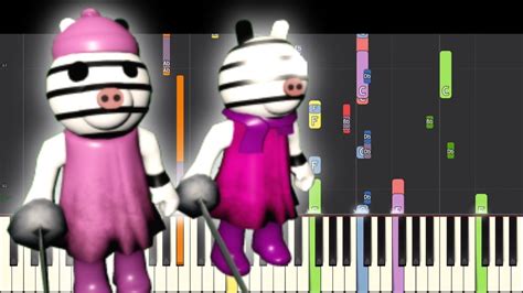 Twisted Twins Theme Piano Remix Piggy Roblox Youtube