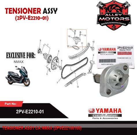 Tensioner Assy Ca Nmax Pv E By Alley Motors Lazada Ph