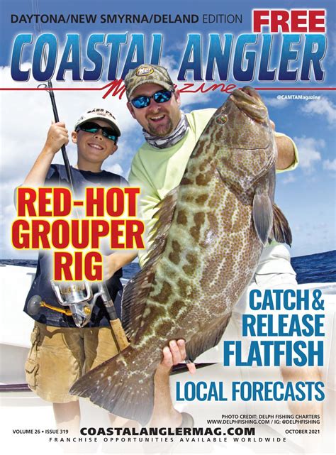 Coastal Angler Magazine October Daytona New Smyrna Deland