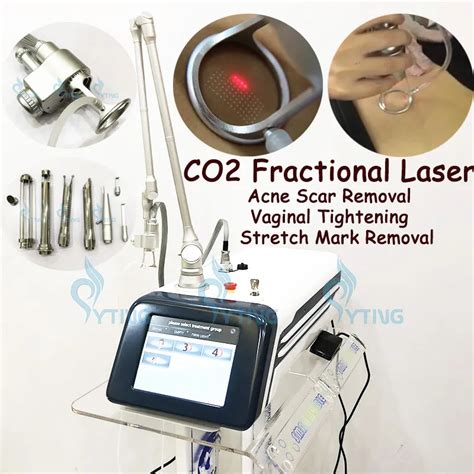 Co2 Fractional Picosecond Laser Skin Resurfacing Machine For Acne Scar