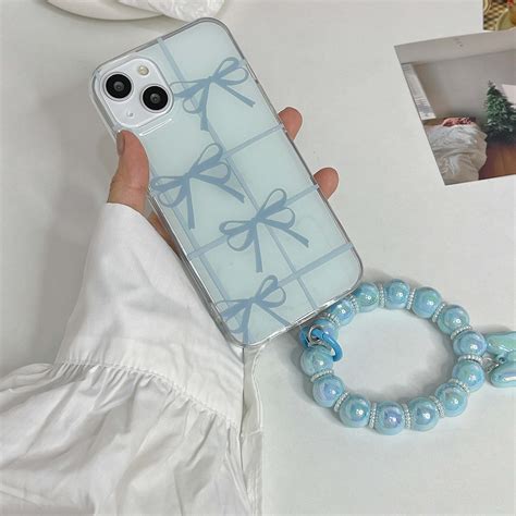 Funda de teléfono INS Korea Bow Know para Iphone 14Pro 12ProMax 11