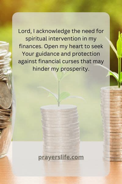 Powerful Prayer To Break Curses Over Finances