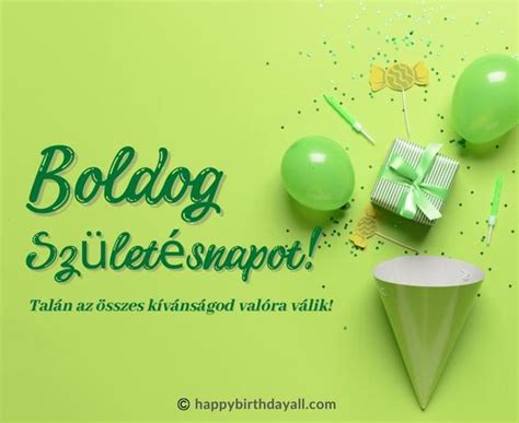 40+ Happy Birthday in Hungarian Wishes with Images