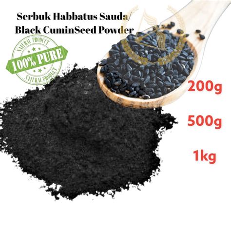 Pure Serbuk Jintan Hitam Jintan Jitam Habbatus Sauda Black