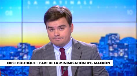 L édito de Gauthier Le Bret Crise politique l art de la