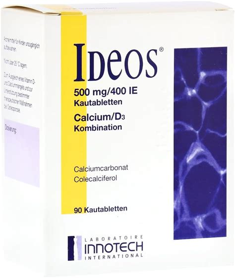 Ideos Mg I E Kautabletten St Amazon De Drogerie