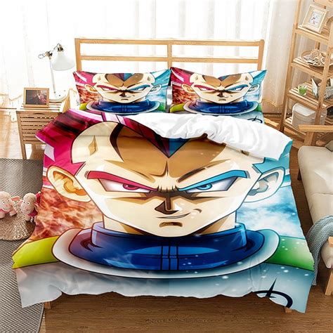 New Dragon Ball Z Bedding Bed Set Twin Full Queen King Size Goku Saiyan