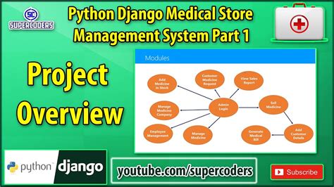 Python Django Medical Store Management System Part Project Overview