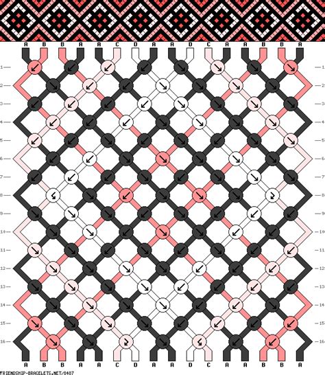 pattern  friendship braceletsnet