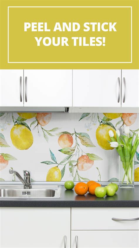 20+ Peel And Stick Wallpaper Kitchen Backsplash