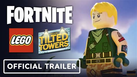 Fortnite Official LEGO Tycoon Tilted Towers Trailer YouTube