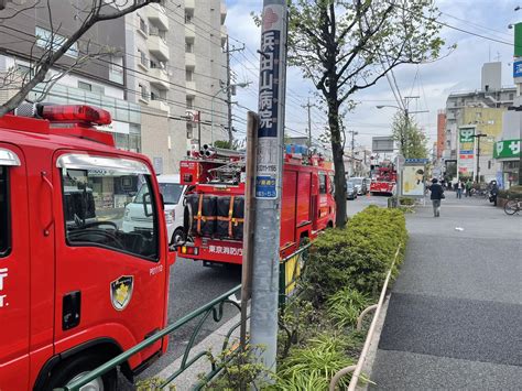 【火事】3月29日 京王井の頭線 西永福駅北口付近で火災 東京都杉並区永福3丁目56番付近で火事が発生！「商店街が水浸しになった」現地の画像で