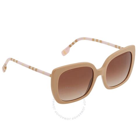 Burberry Caroll Brown Gradient Butterfly Ladies Sunglasses Be4323 404313 54 8056597806404