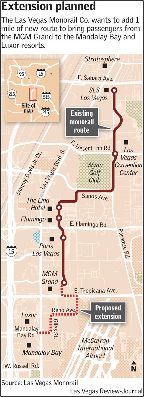 Las Vegas Monorail Map 2019 - map : Resume Examples #v19xNRX6V7