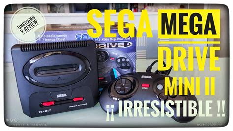 Sega Mega Drive Mini 2 Irresistible Unboxing Y Review Youtube