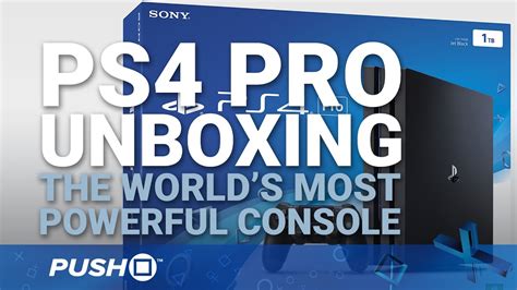 Ps Pro Unboxing The World S Most Powerful Console Playstation