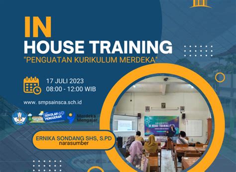 In House Training Iht Penguatan Kurikulum Merdeka Smp Sains