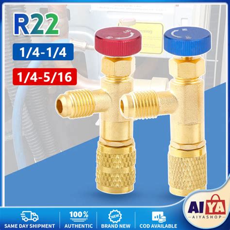 ★same Day Shipping★ R410a R22 Refrigeration Tool Air Conditioning Safety Valve Adapter 14 516