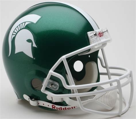 Michigan State Spartans Football Helmet Autograph