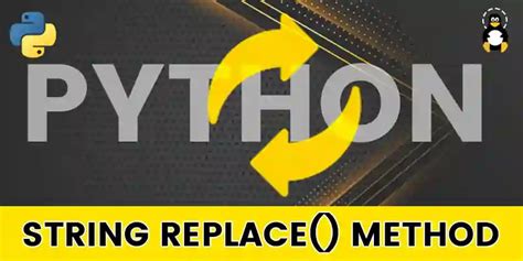 Python String Replace Method Explained Its Linux Foss