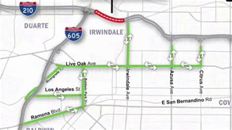 210 Freeway Closure Shuts Down Lanes In La County For 5 Days Nbc Los Angeles