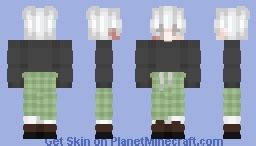 White Hair Boy | [REQUESTED] Minecraft Skin